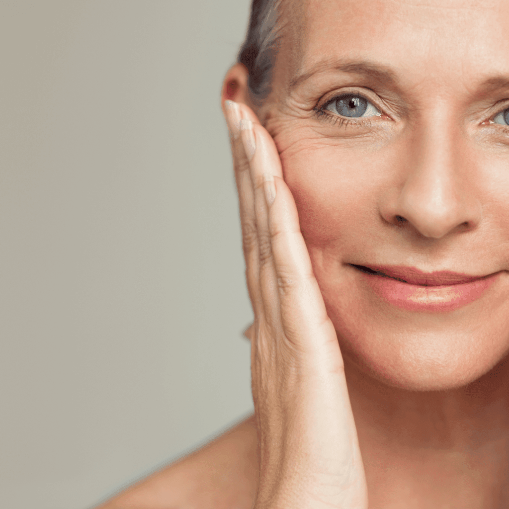 a women talking Anti Aging treatments in facelit